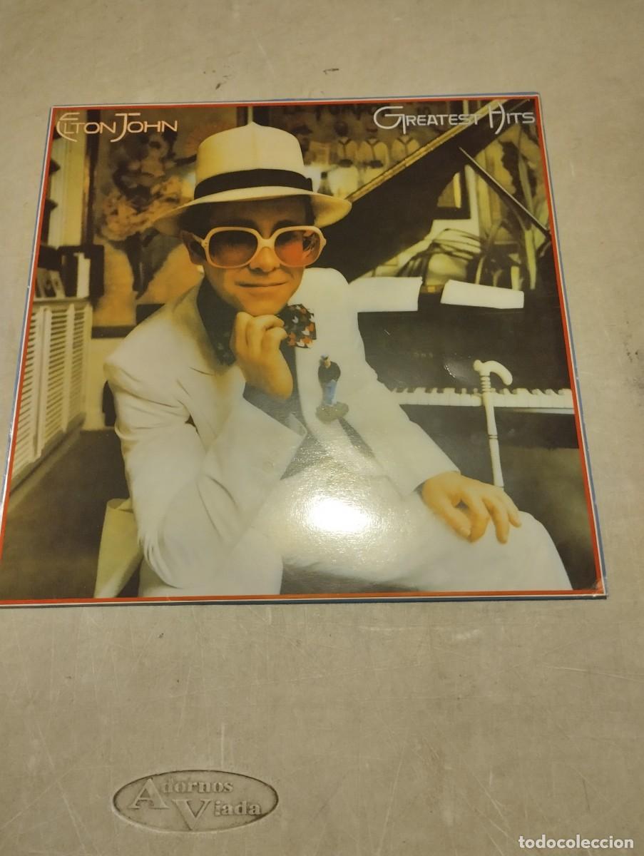 Discos de vinilo: ELTON JOHN LP GREATEST HITS ESP.1986