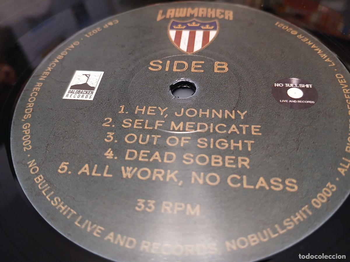 Discos de vinilo: Lawmaker &ndash; All Work, No Class- (2021) LP disco vinilo - Foto 2