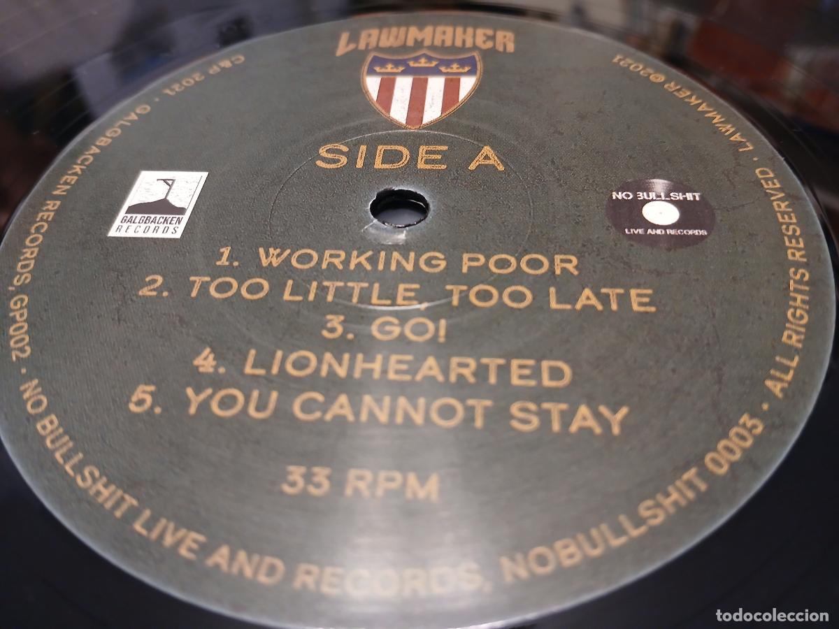 Discos de vinilo: Lawmaker &ndash; All Work, No Class- (2021) LP disco vinilo - Foto 3