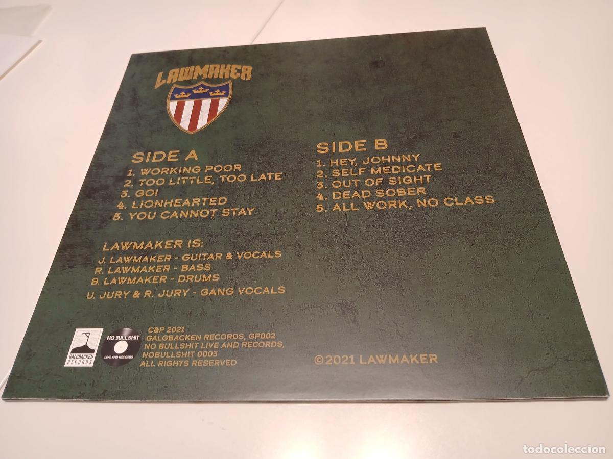 Discos de vinilo: Lawmaker &ndash; All Work, No Class- (2021) LP disco vinilo - Foto 8