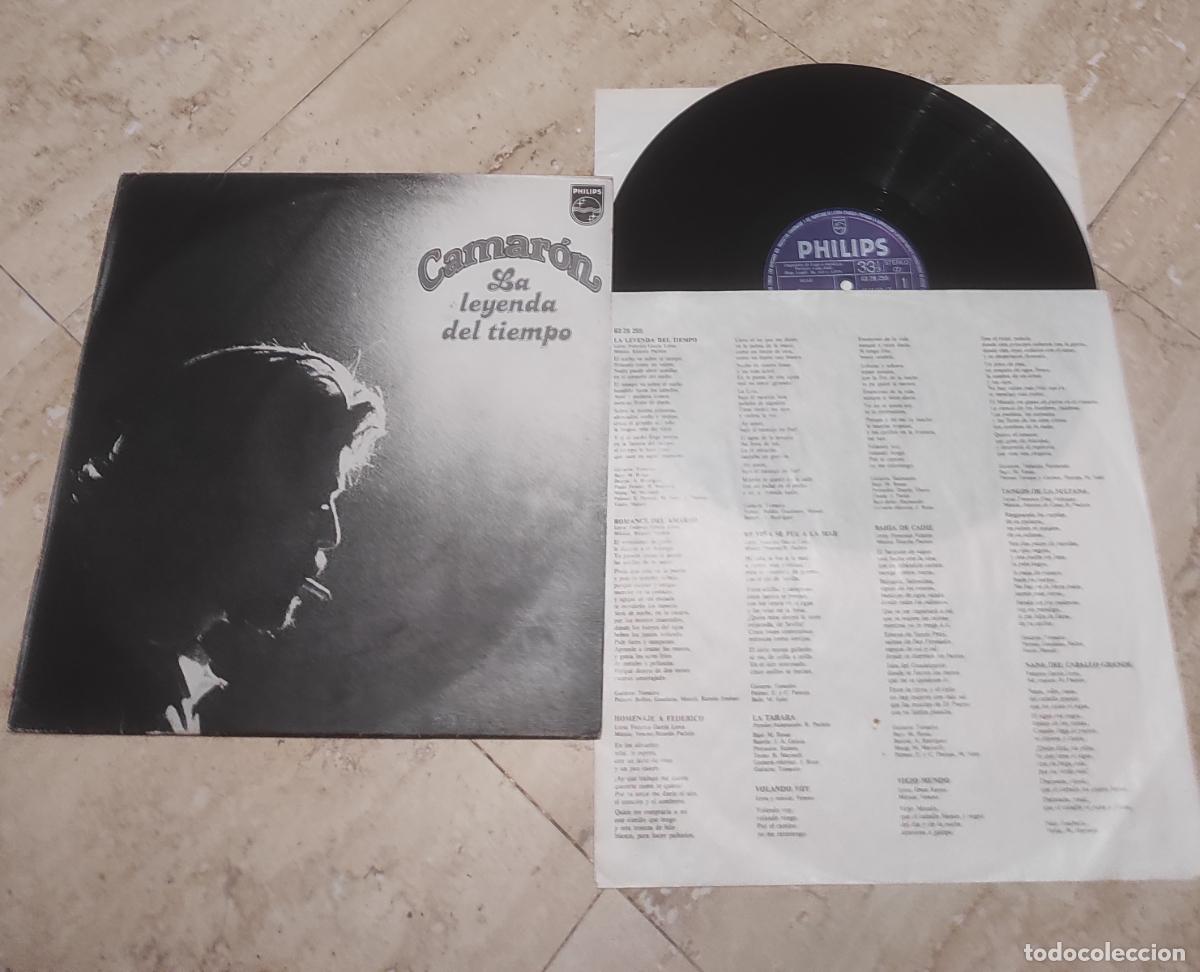Discos de vinilo: CAMARON -LA LEYENDA DEL TIEMPO-LP-ORIGINAL-1&ordm; EDICION- 63 28 265 PHILIPS 1979.EXCELENTE ESTADO-