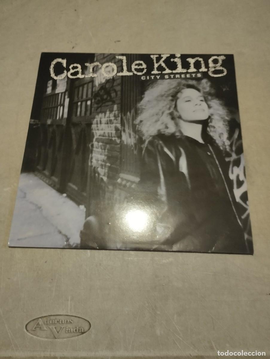 Discos de vinilo: CAROLE KING LP CITY STREETS ESP.1989 ENCARTE LETRAS