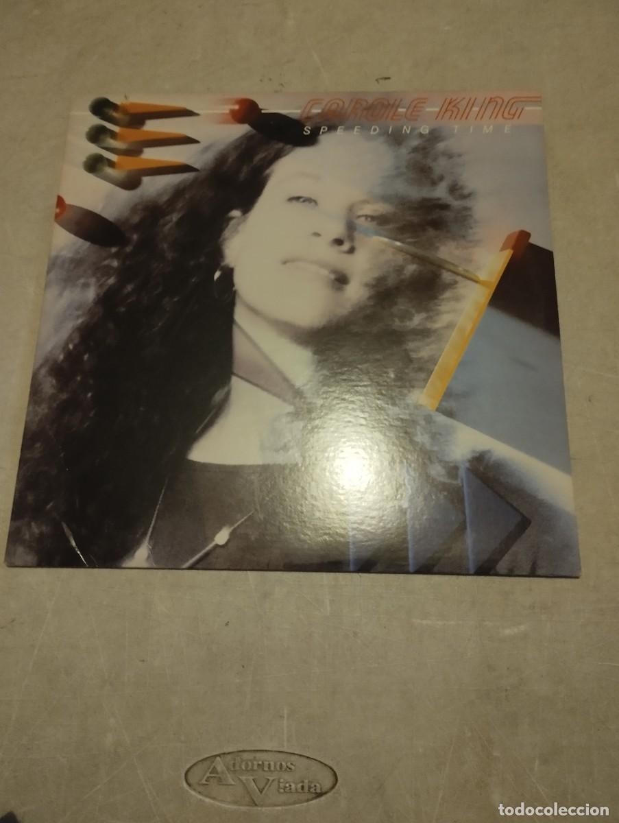 Discos de vinilo: CAROLE KING LP SPEEDING TIME USA 1983 ENCARTE LETRAS