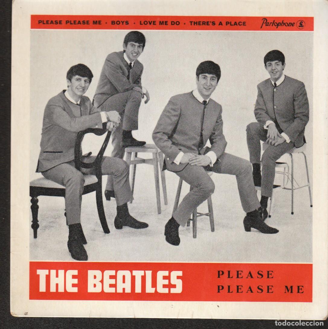 Discos de vinilo: THE BEATLES : PLEASE,PLEASE ME + 3 EDICION ORIGINAL PORTUGAL PARLOPHONE - COLECCIONISTAS