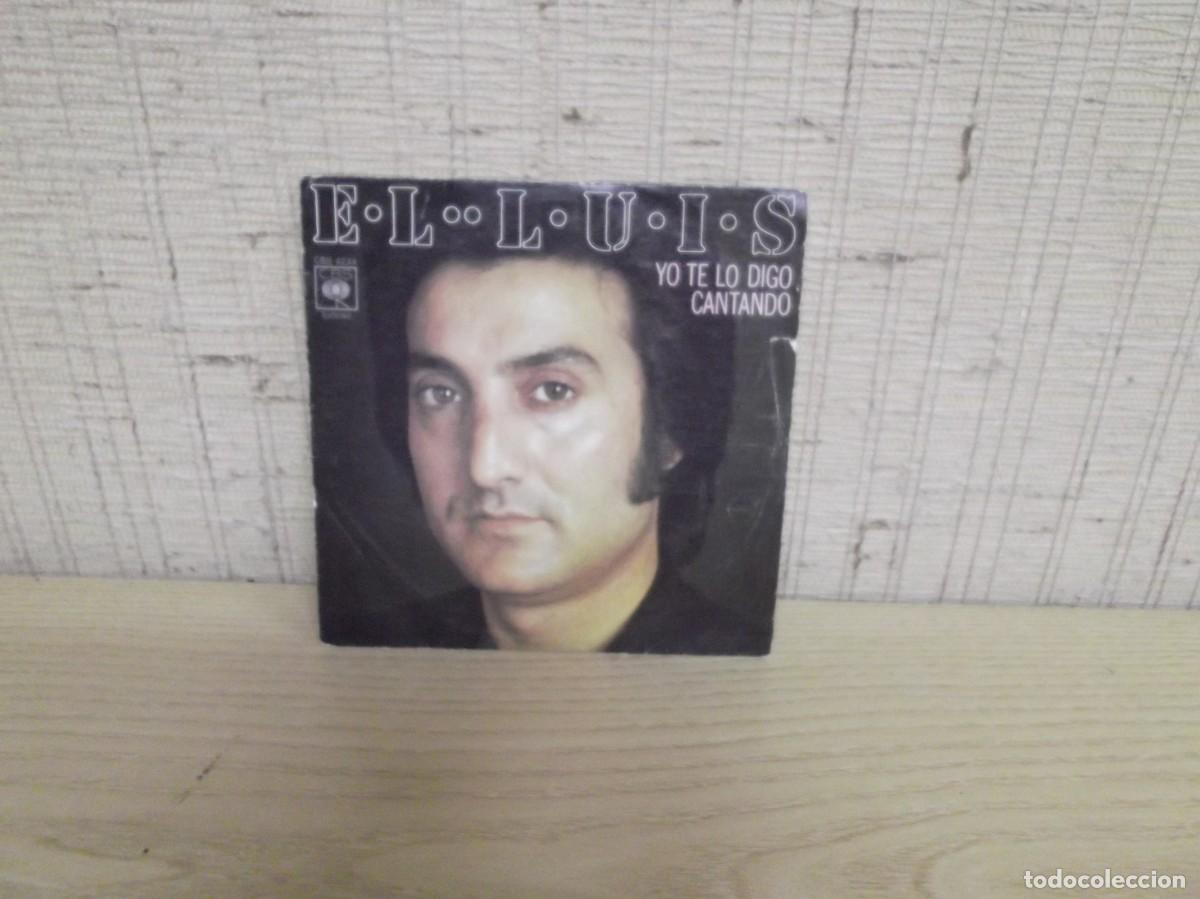 Discos de vinilo: Disco peque&ntilde;o El Luis.CBS 1976