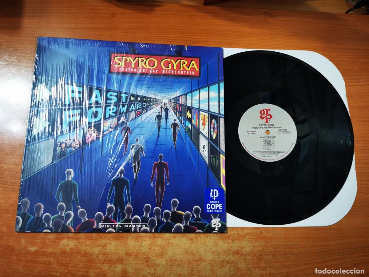 Discos de vinilo: SPYRO GYRA Fast forward LP VINILO DEL A&Ntilde;O 1990 USA JAZZ JAY BECKENSTEIN CONTIENE 10 TEMAS