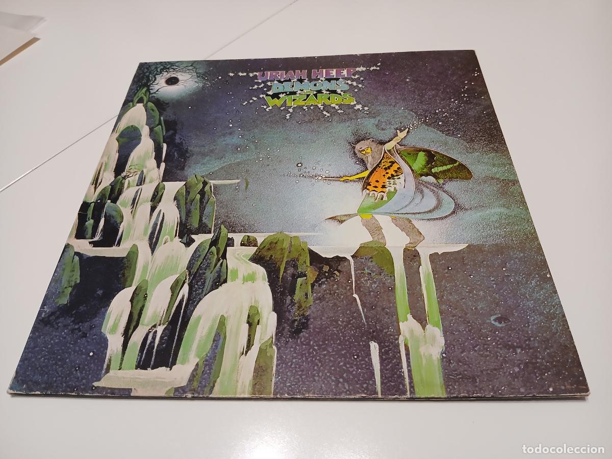 Discos de vinilo: Uriah Heep &ndash; Demons And Wizards- (1974) LP disco vinilo