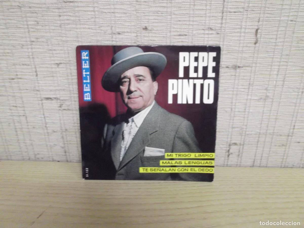 Discos de vinilo: Disco peque&ntilde;o Pepe Pinto.Belter