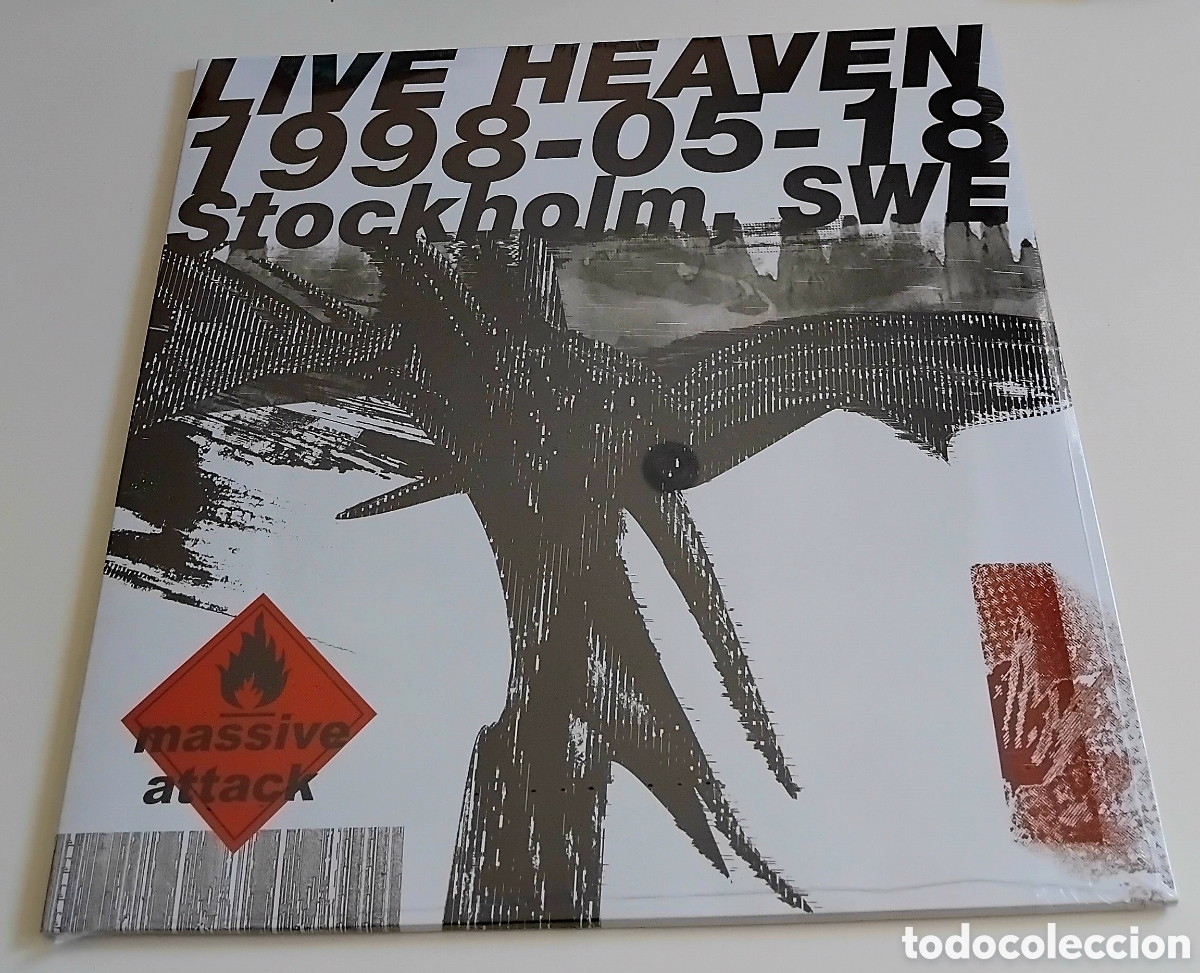 Discos de vinilo: Massive Attack live Stockholm 1998 Lp