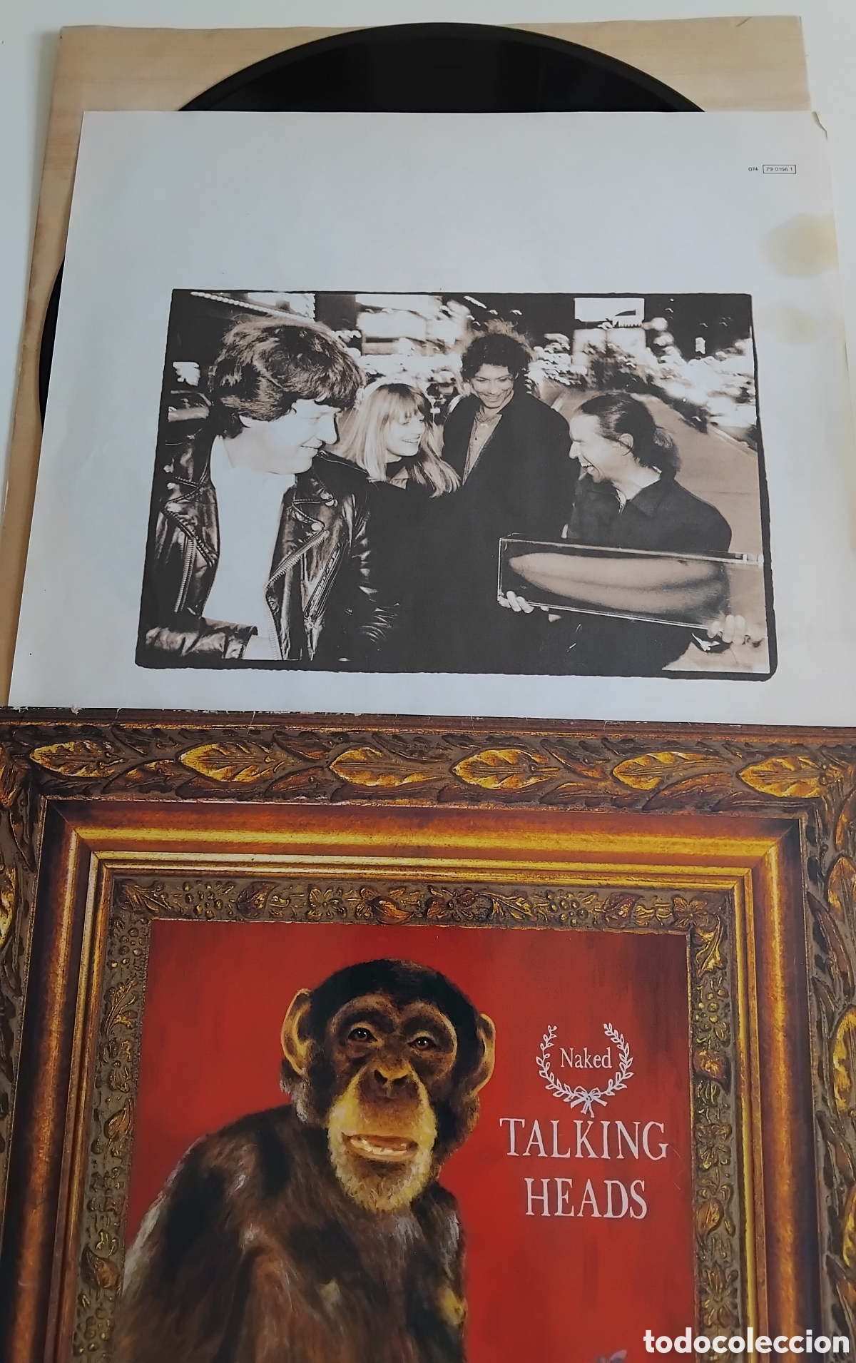 Discos de vinilo: Talking heads naked Lp - Foto 4
