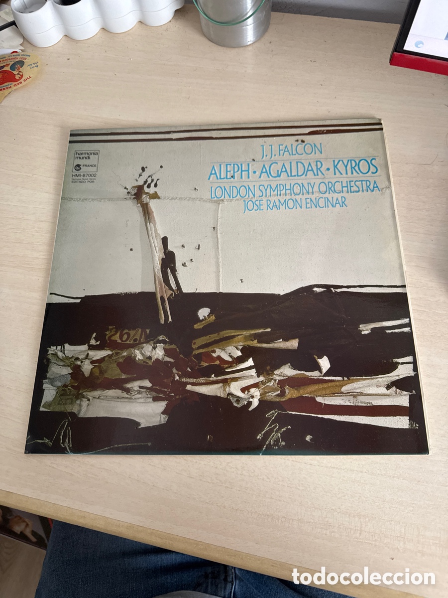 Discos de vinilo: DISCO VINILO J.J. FALC&Oacute;N ALEPH AGALDAR KYROS LONDON SYMPHONY ORCHESTRA JOS&Eacute; RAM&Oacute;N ENCINAR 1988