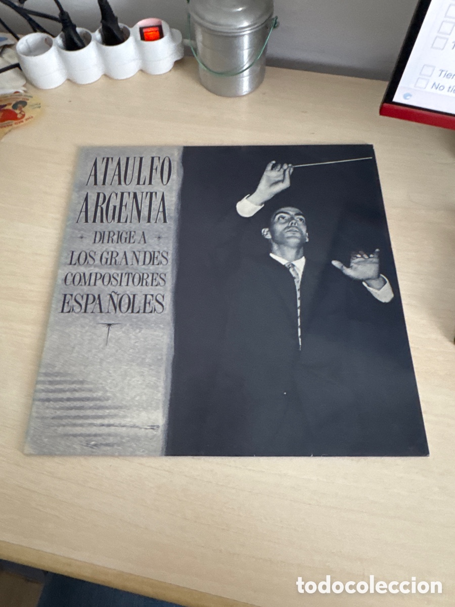 Discos de vinilo: DISCO VINILO ATA&Uacute;LFO ARGENTA DIRIGE A LOS GRANDES COMPOSITORES ESPA&Ntilde;OLES RCA 1989