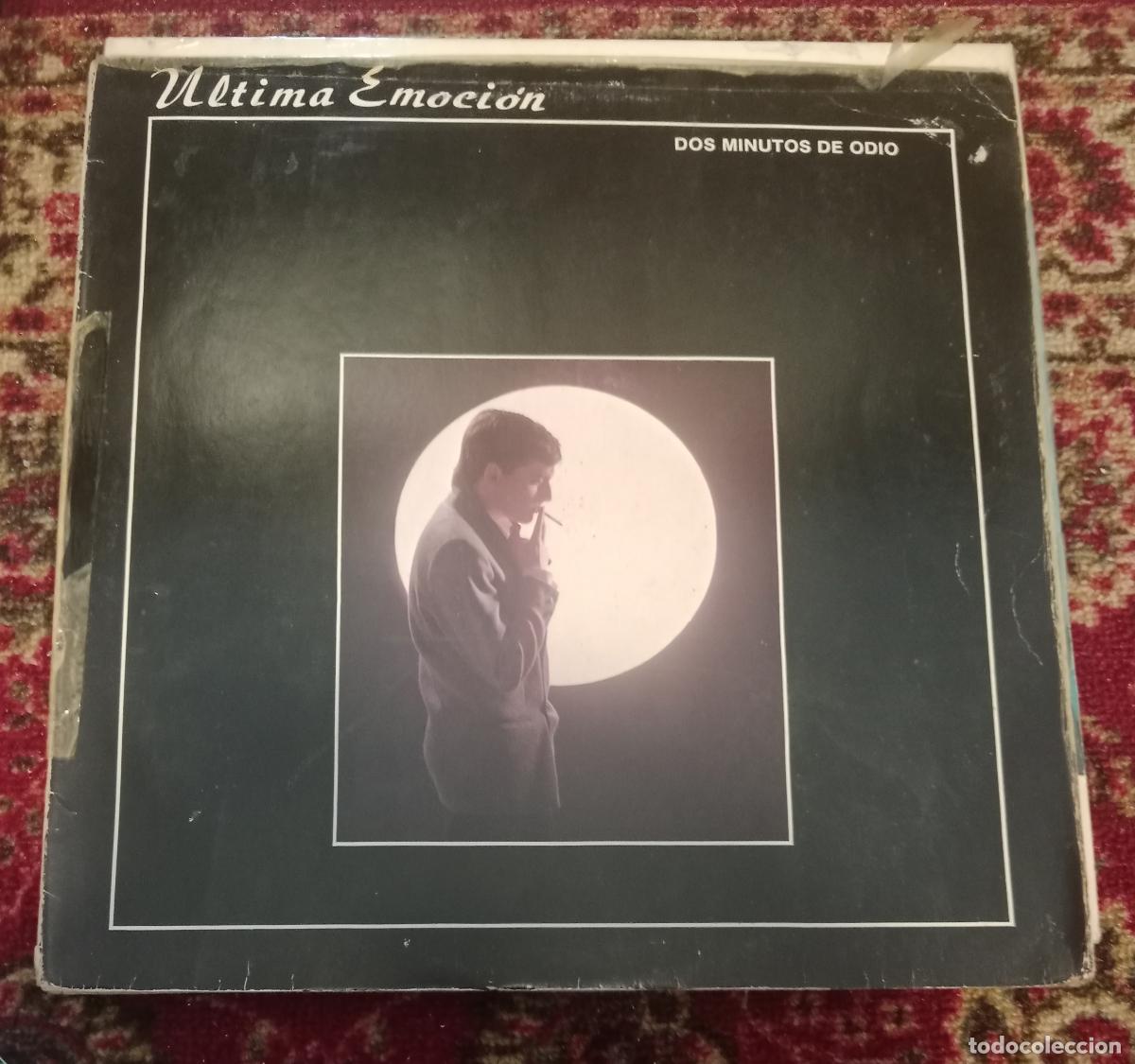 Discos de vinilo: Ultima Emoci&oacute;n &ndash; Dos Minutos De Odio Lp 1983
