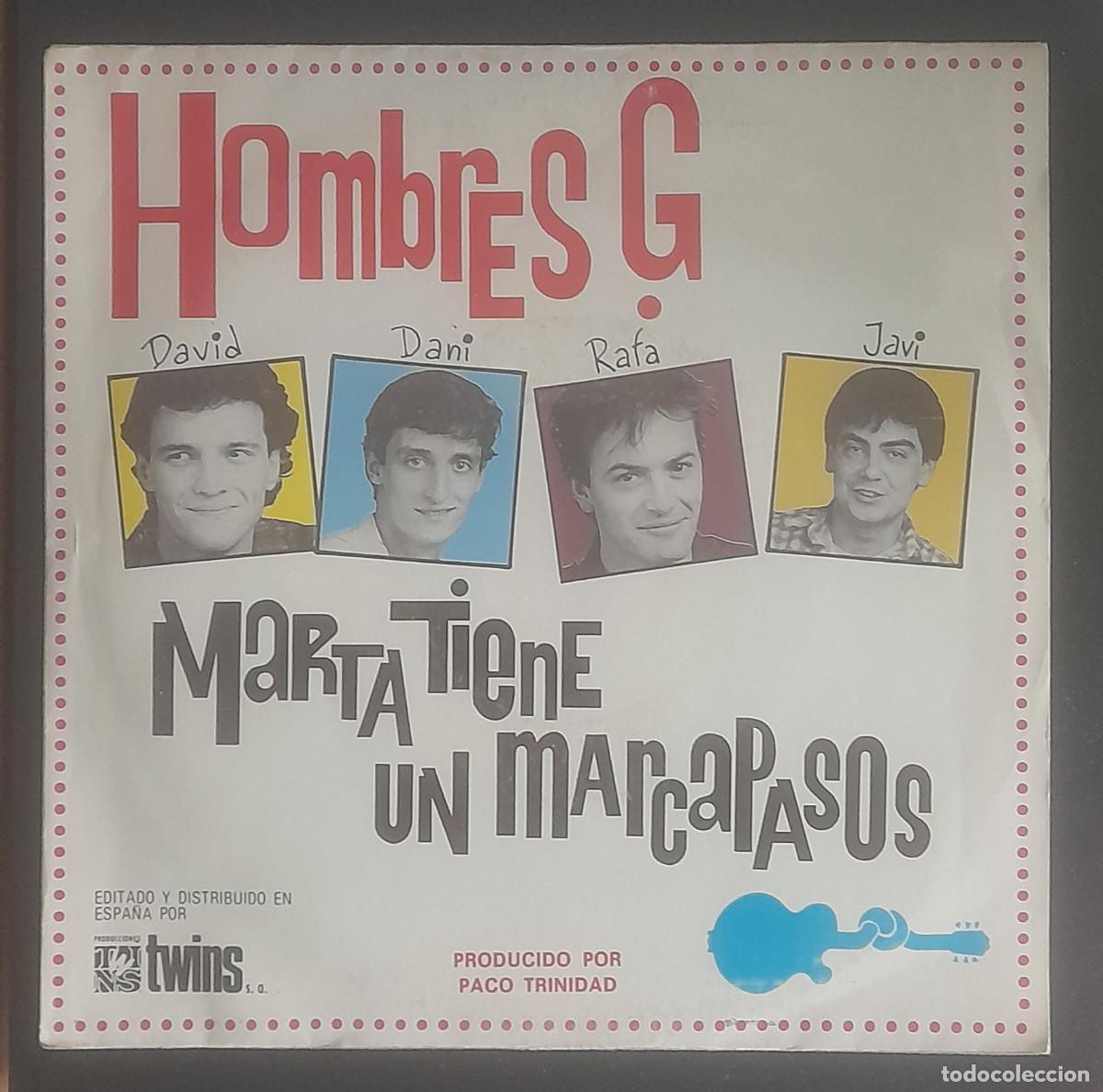 Discos de vinilo: HOMBRES G marta tiene un marcapasos + tema inedito