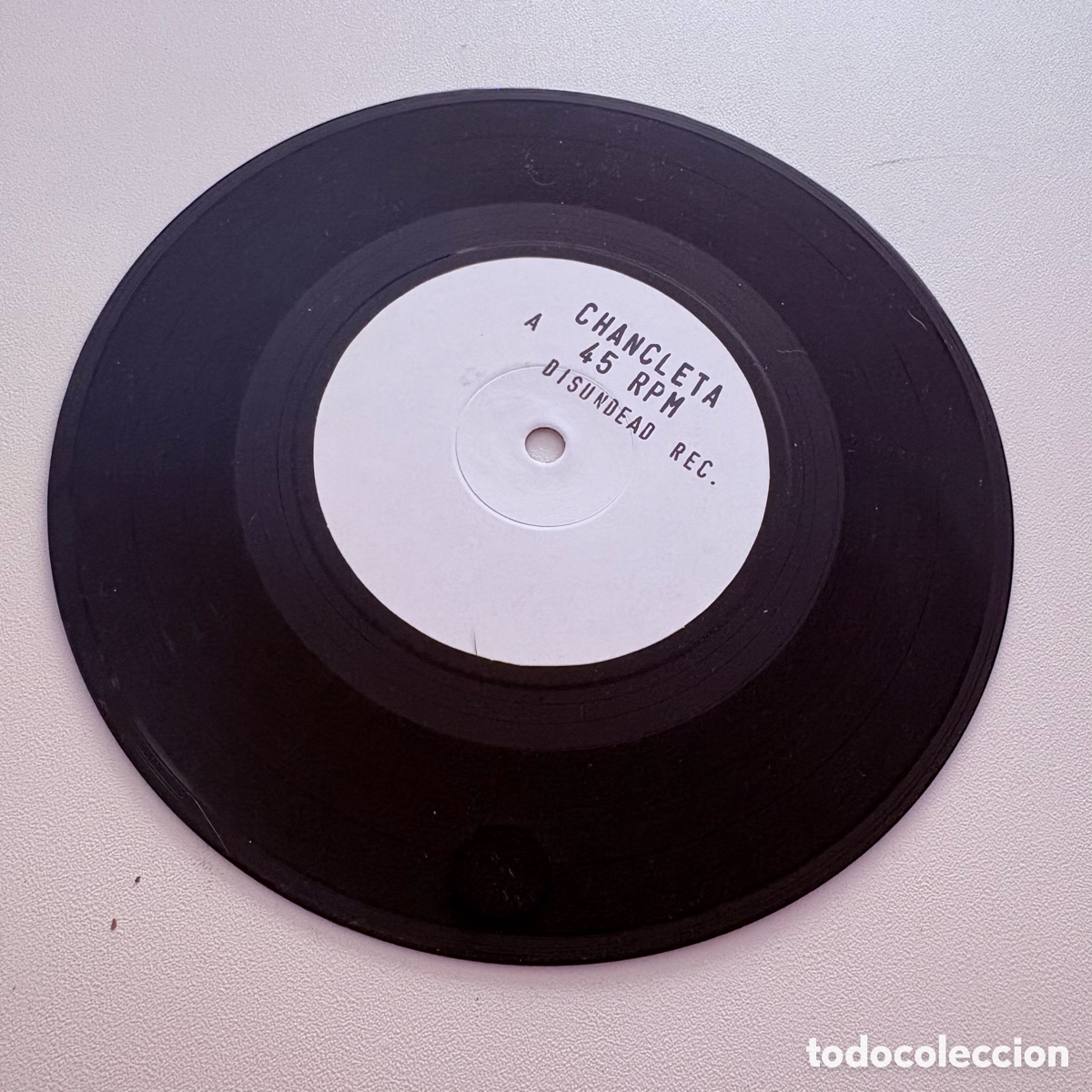 Discos de vinilo: Single ep 7&rsquo;&rsquo; Chancleta / Crani S&egrave;ptic del 2010 - Foto 4