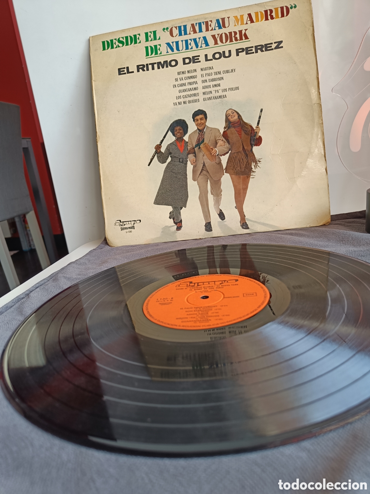 Discos de vinilo: Disco de vinilo Desde el &rdquo;Chateau Madrid&rdquo; de Nueva York