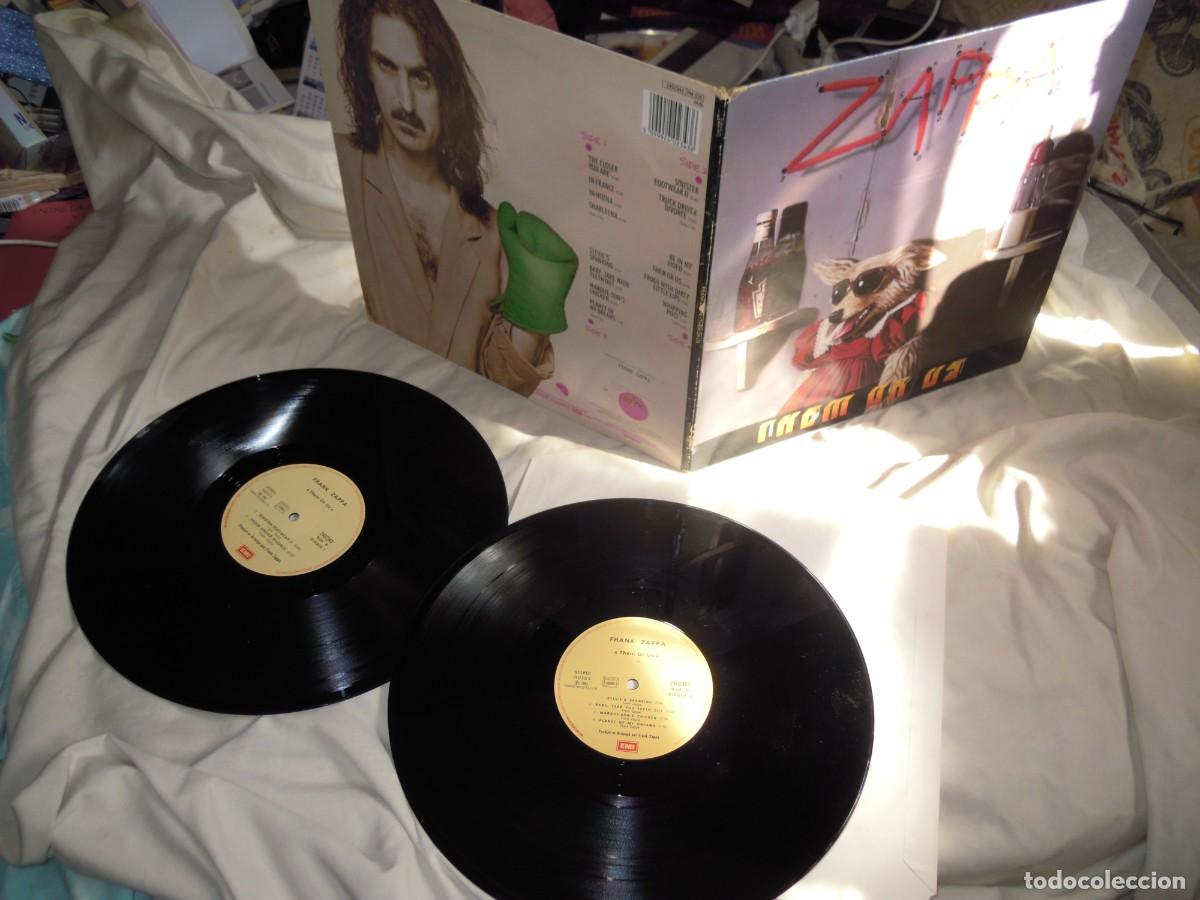 Discos de vinilo: DOBLE LP FRANK ZAPPA THEM OR US, EMI FRANCE 1984, ART ROCK, PROGRESIVO