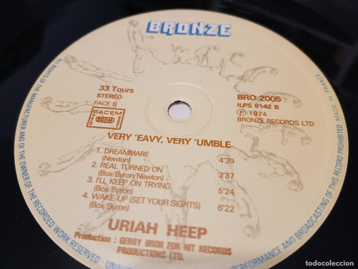Discos de vinilo: Uriah Heep &lrm;&ndash; ...Very Eavy Very Umble...- LP disco vinilo - Foto 3