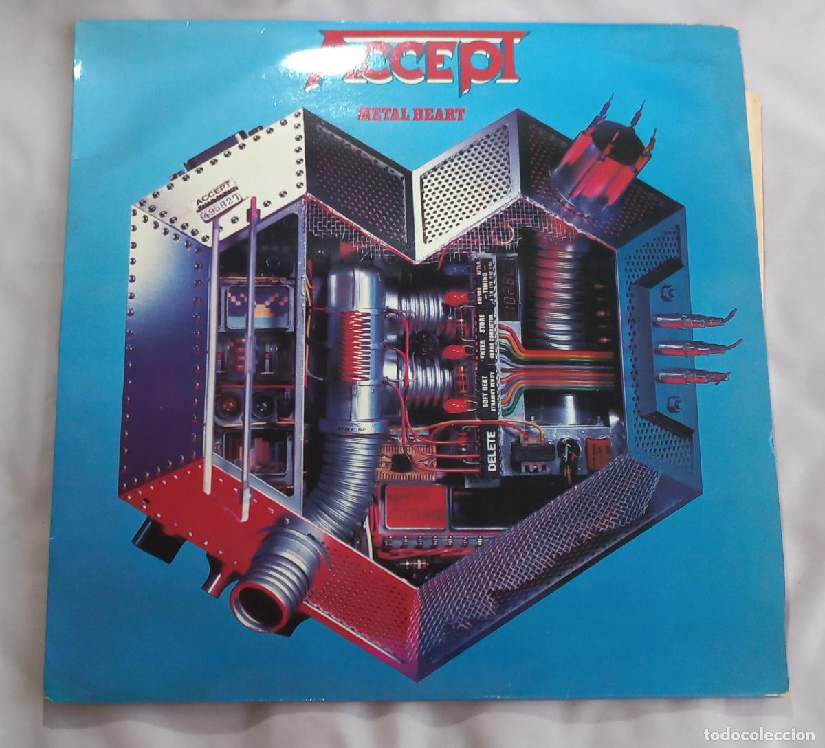 Discos de vinilo: Accept &ndash; Metal Heart. Portrait. UK 1985. PRT 26358. Vinilo, LP, Album .