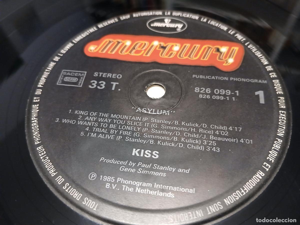 Discos de vinilo: Kiss &lrm;&ndash; Asylum- (1985) LP disco vinilo - Foto 3