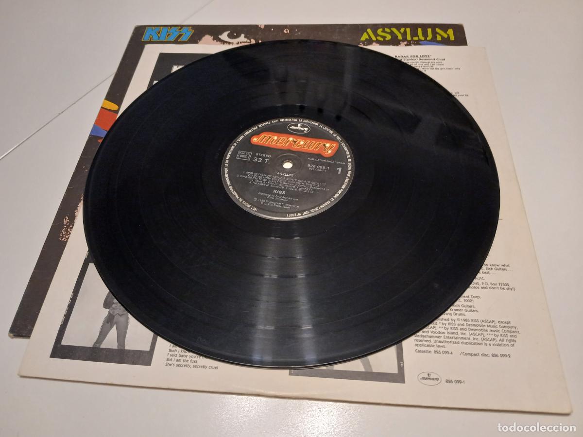 Discos de vinilo: Kiss &lrm;&ndash; Asylum- (1985) LP disco vinilo - Foto 4