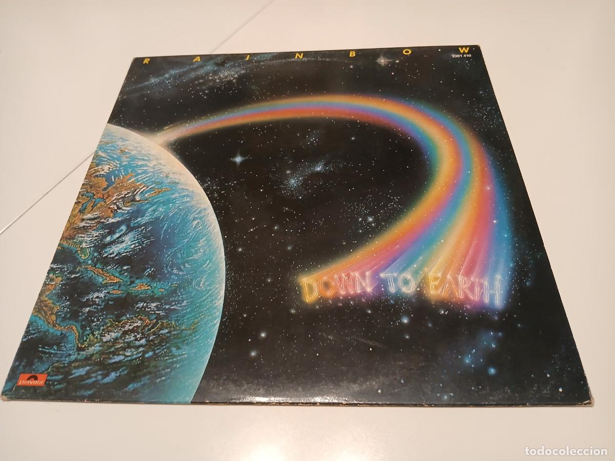 Discos de vinilo: Rainbow &lrm;&ndash; Down To Earth- (1979) LP disco vinilo