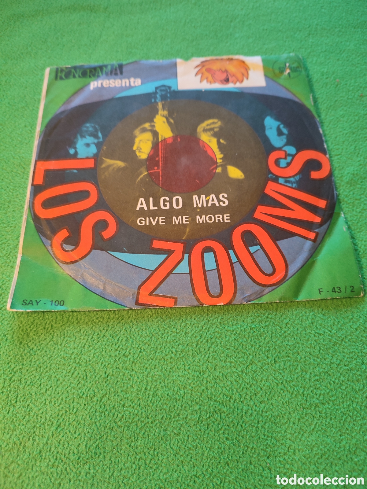 Discos de vinilo: Los Zooms - Algo m&aacute;s / Give me more