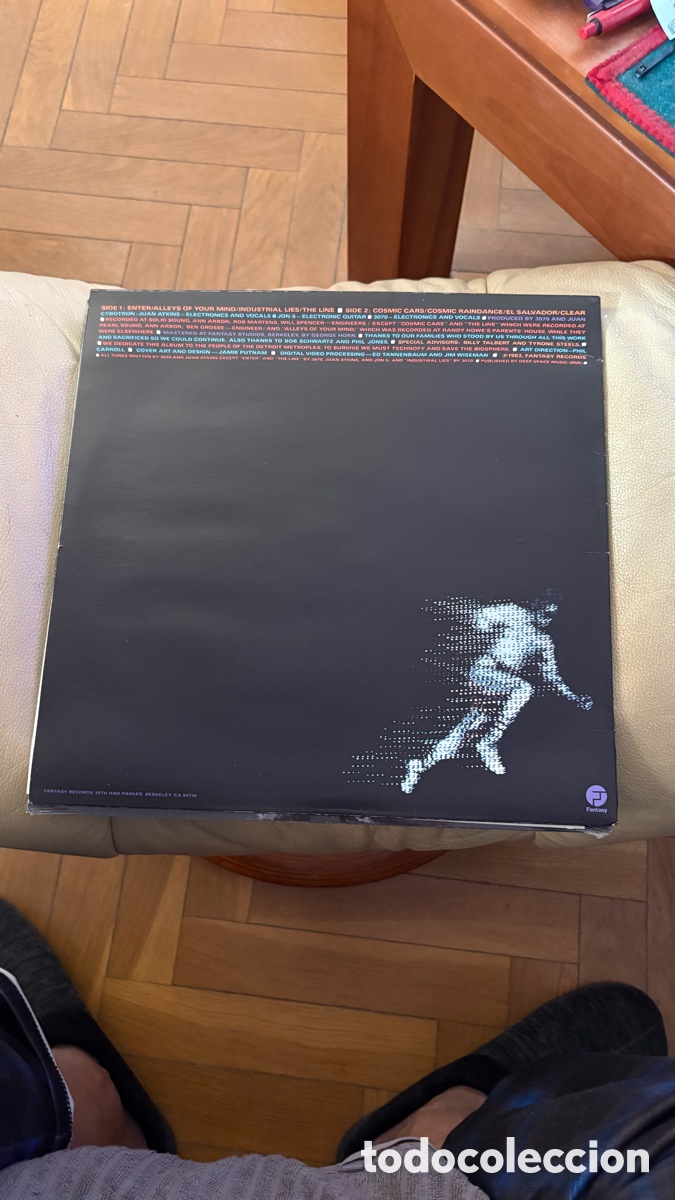 Discos de vinilo: Cybotron enter 1983 vinilo original EEUU - Foto 2