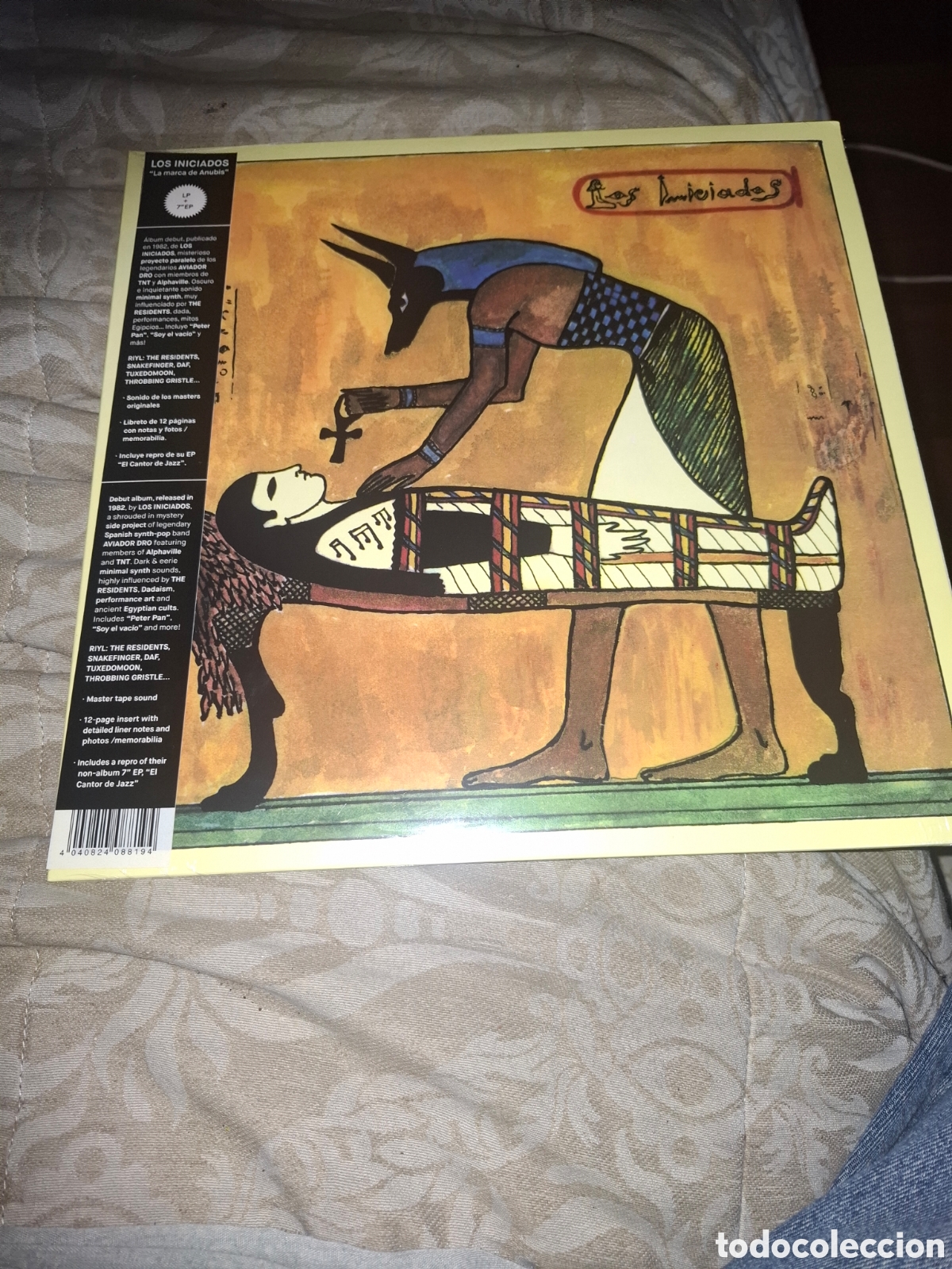 Discos de vinilo: Los Iniciados. La Marca De Annubis reed Lp+EP
