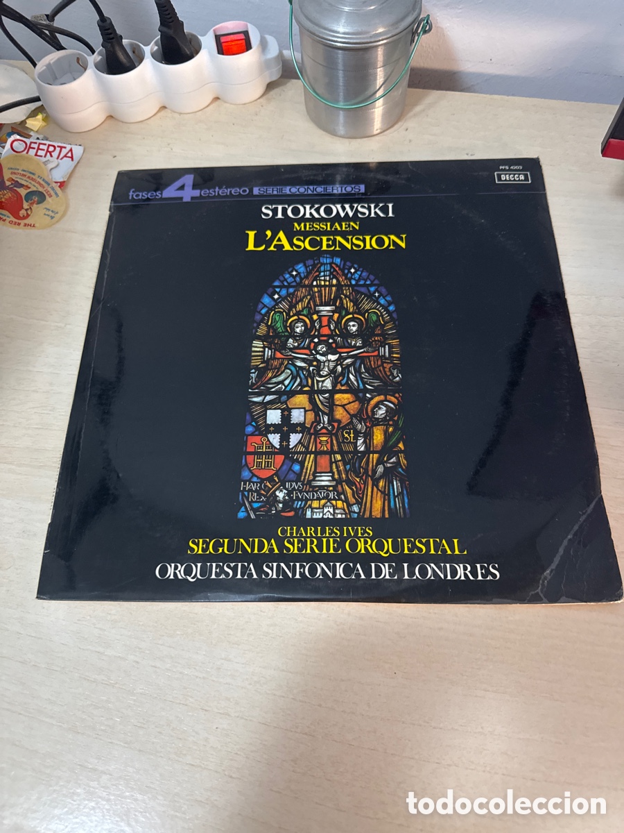 Discos de vinilo: DISCO VINILO STOKOWSKI MESSIAEN L&rsquo;ASCENSION 1972