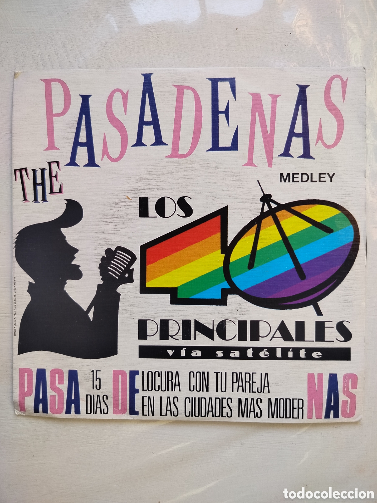 Discos de vinilo: Gloria Stefan/The Pasadenas Single - Foto 2
