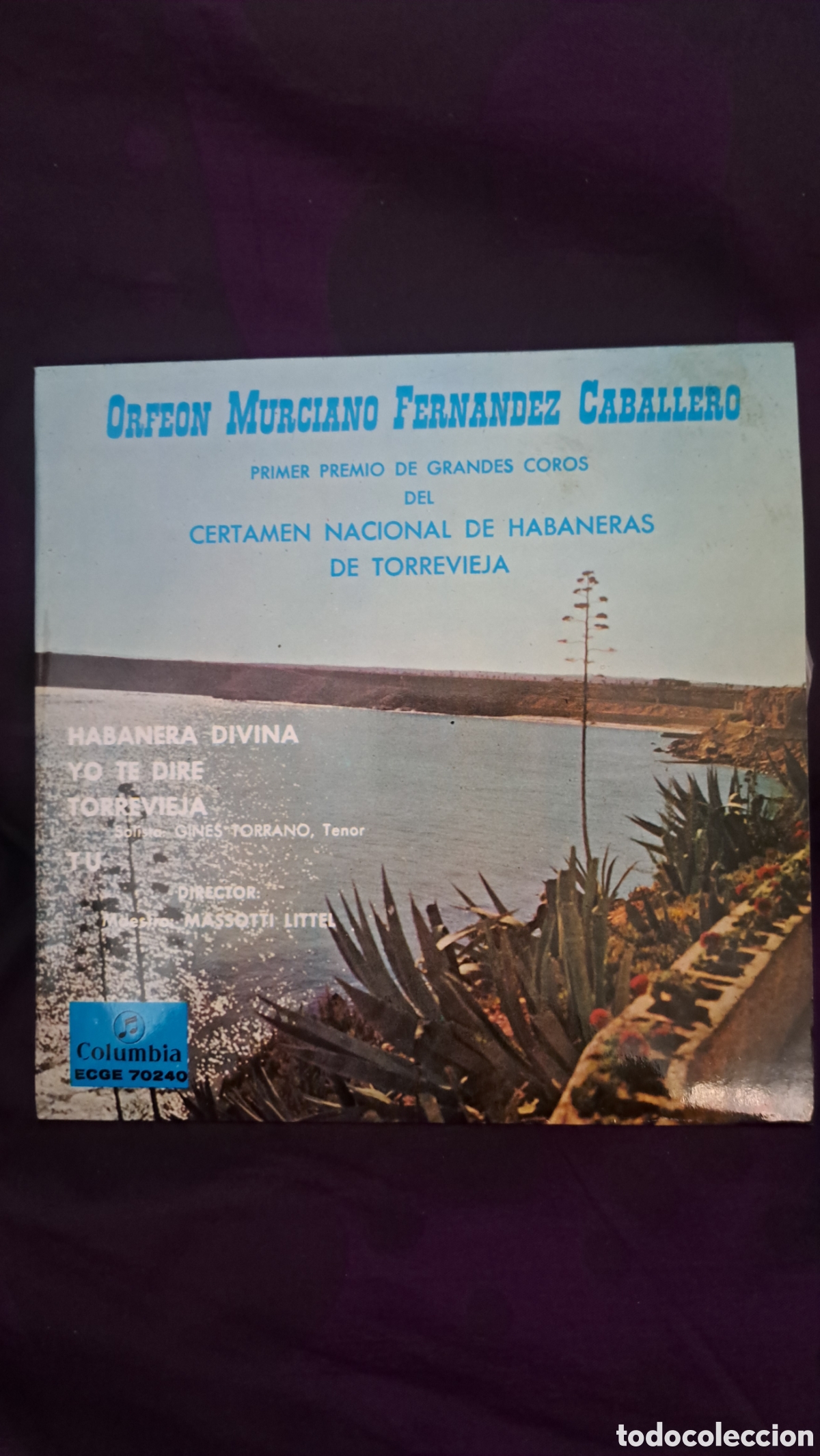 Discos de vinilo: Orfeon Murciano Fernandez Caballero
