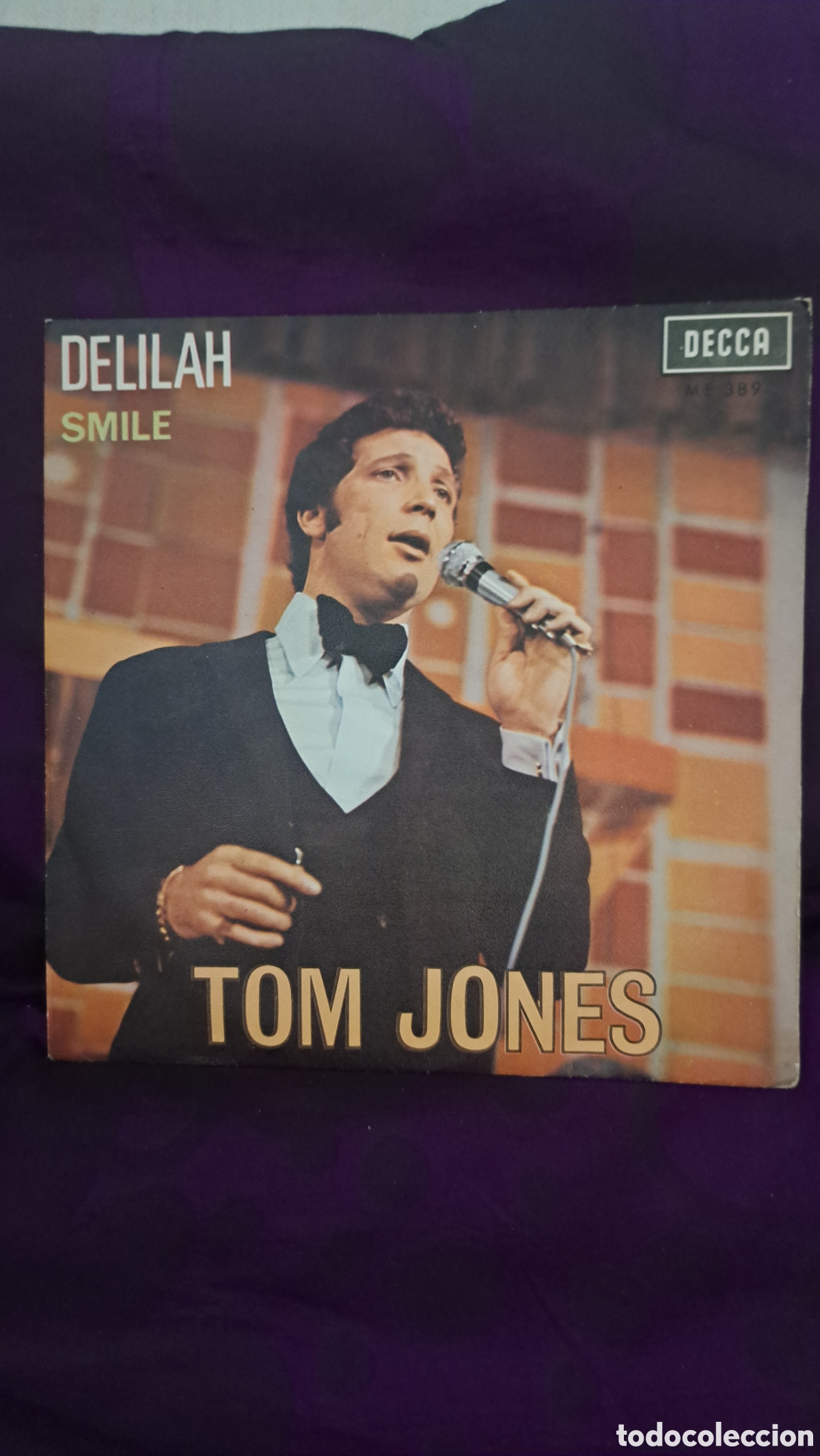 Discos de vinilo: Tom Jones Delilah......