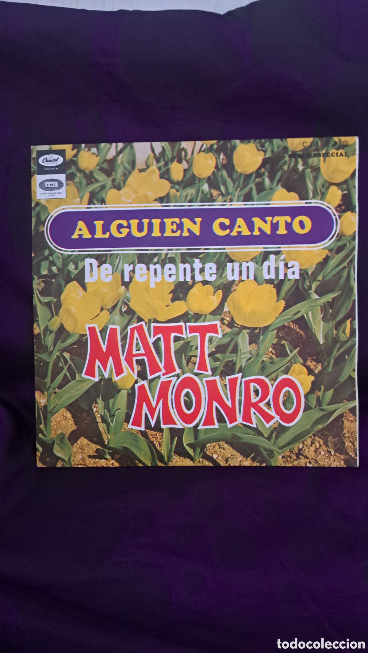 Discos de vinilo: MATT MONRO Alguien canto