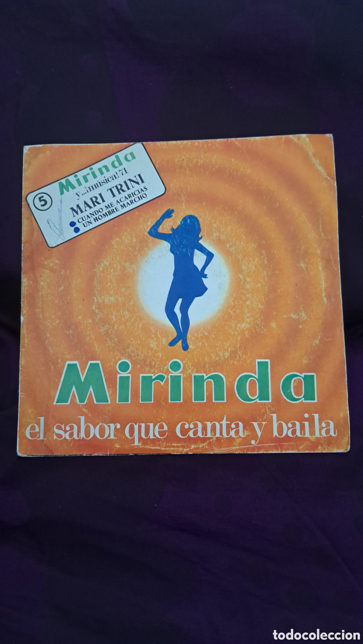 Discos de vinilo: Mari Trini cuando me acaricies