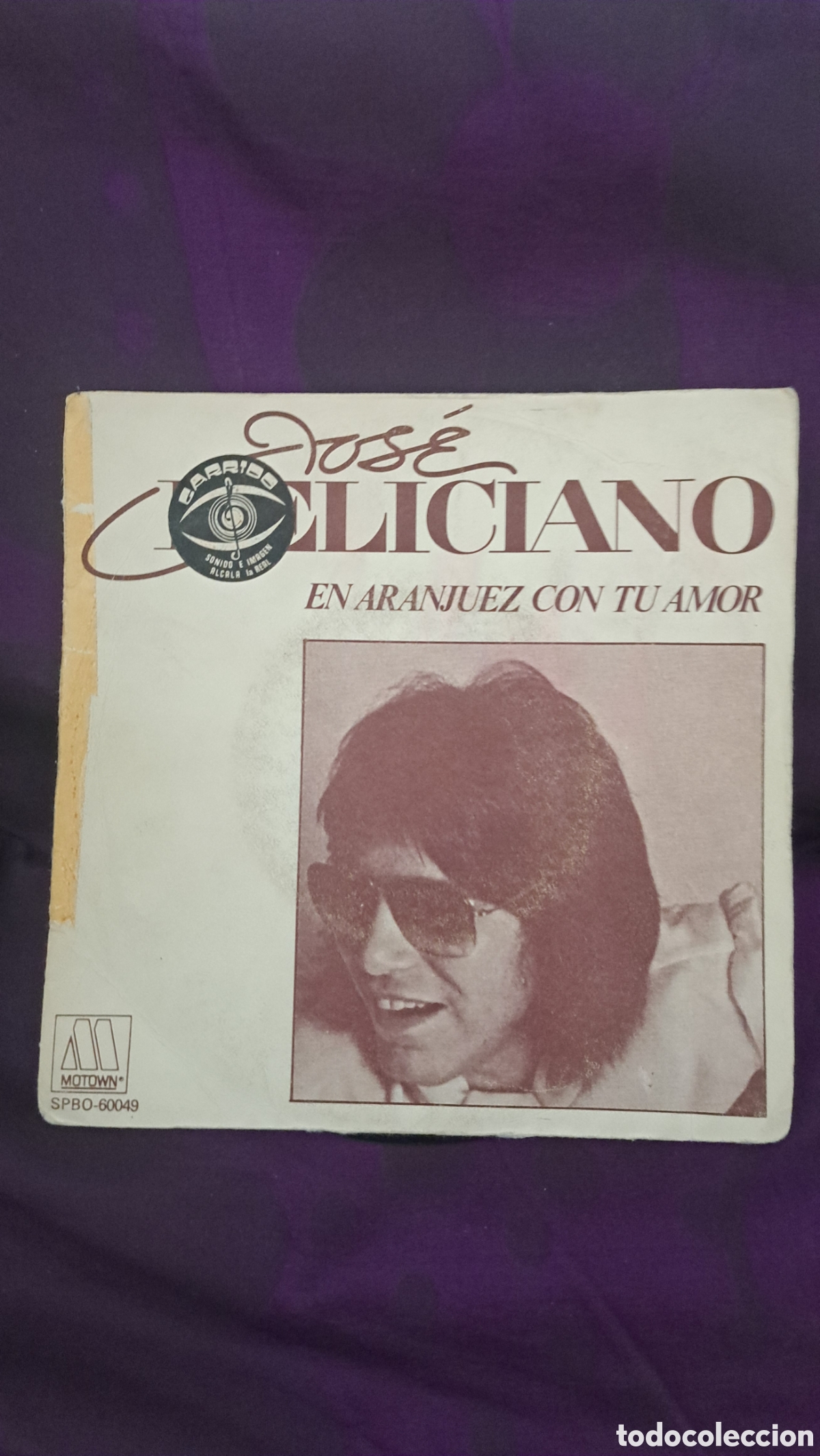 Discos de vinilo: Jose Feliciano En aranjuez con tu amor