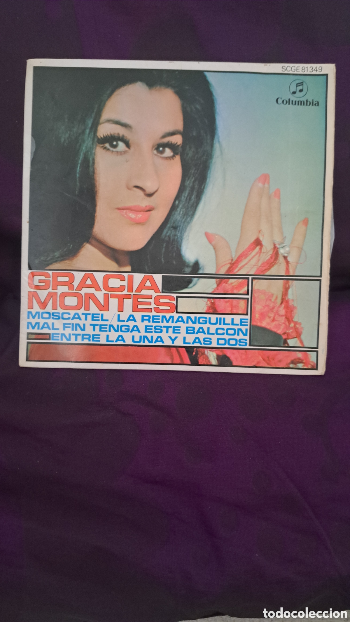 Discos de vinilo: Gracia montes........