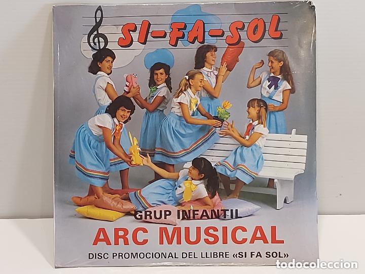Discos de vinilo: SI-FA-SOL | GRUP INFANTIL ARC MUSICAL | ARC MUSICAL / LA PRUNERA | SINGLE PROMO 1985 | PRECINTADO