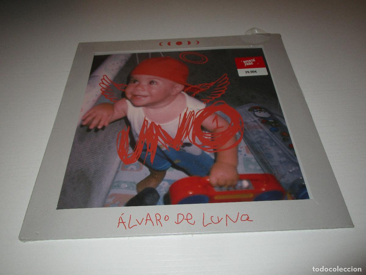 Discos de vinilo: ALVARO DE LUNA ( UNO ) - VINILO - LP ( ROJO ) + LAMINAS - NUEVO - 5054197665134 -TODA LA NOCHE