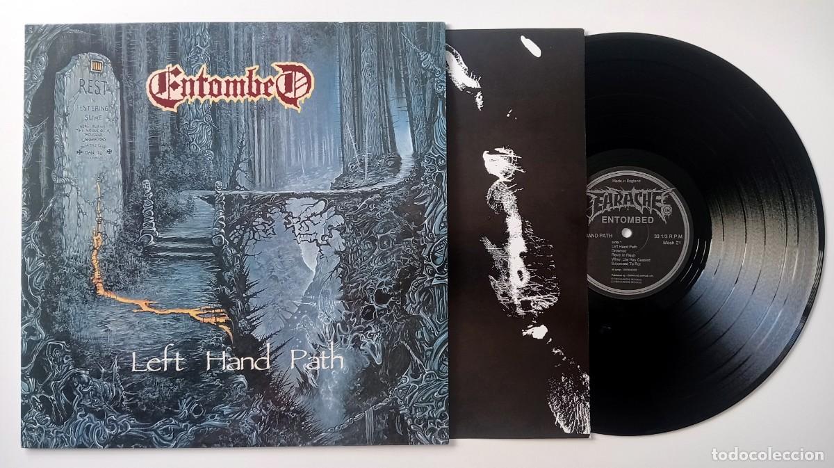 Discos de vinilo: LP ENTOMBED - LEFT HAND PATH - Foto 3