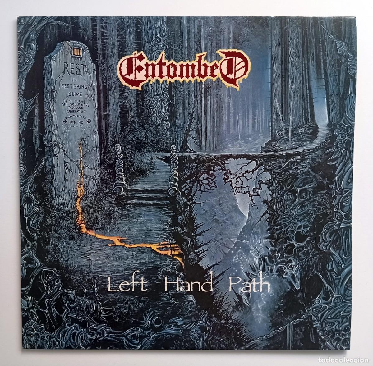 Discos de vinilo: LP ENTOMBED - LEFT HAND PATH