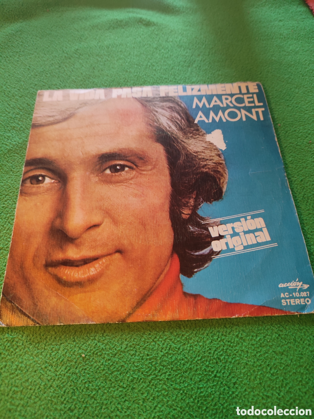 Discos de vinilo: Marcel Amont - La vida pasa felizmente