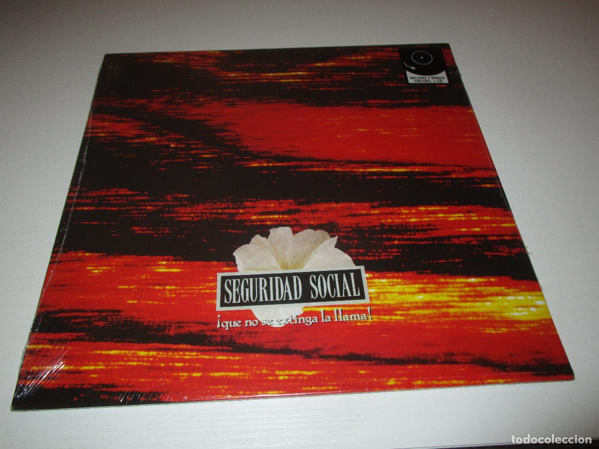 Discos de vinilo: SEGURIDAD SOCIAL ( &iexcl; QUE NO SE EXTINGA LA LLAMA ! ) - VINILO + CD - NUEVO - 0190296595288