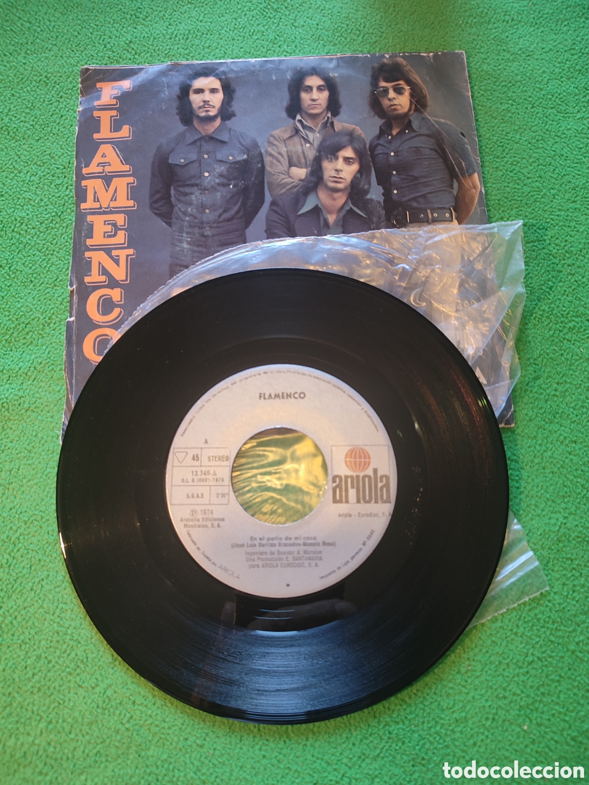Discos de vinilo: Flamenco - En el patio de mi casa - Foto 2