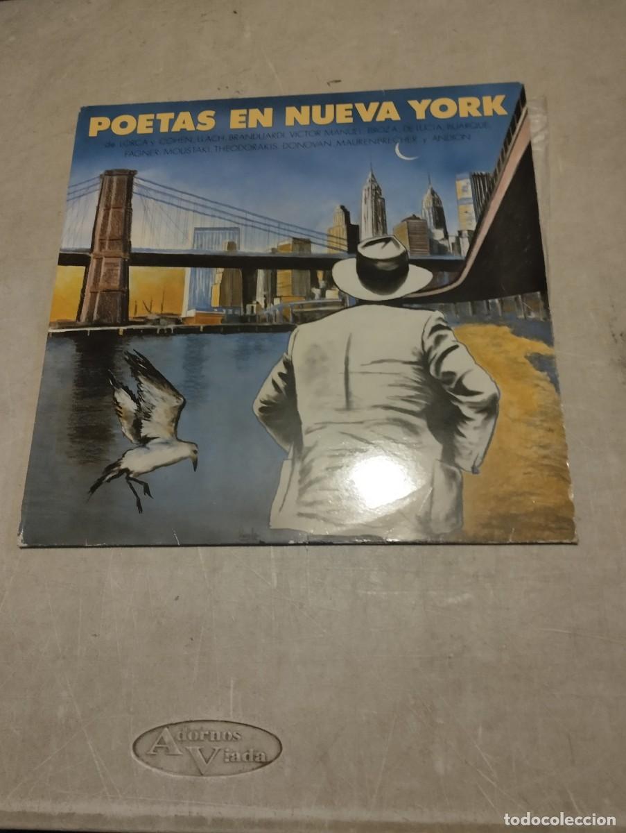Discos de vinilo: POETAS EN N. YORK LP ESP.1986 INSERT LETRAS