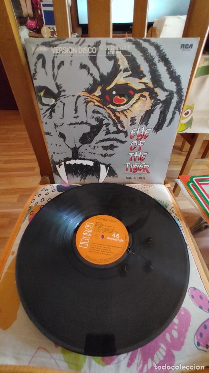 Discos de vinilo: NIGHTHAWAK-MAXI EYE OF THE TIGER