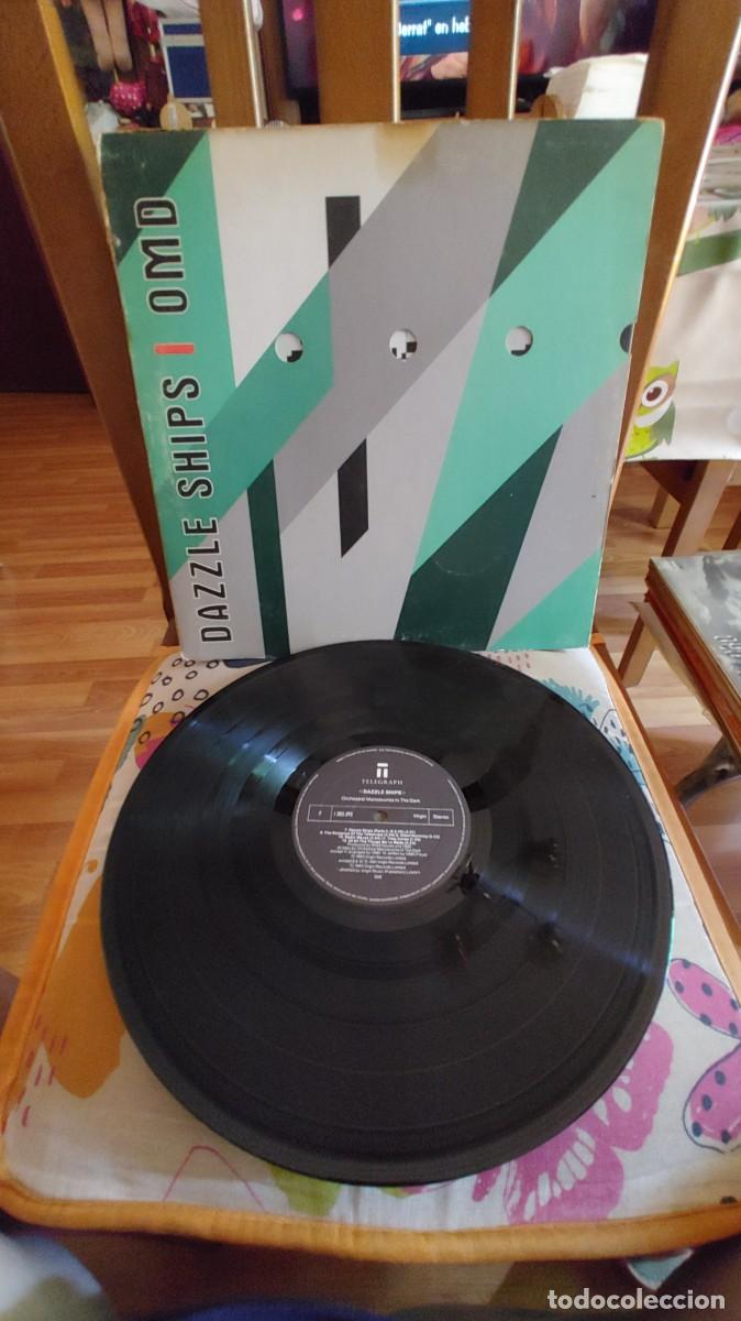 Discos de vinilo: OMD-LP DAZZLE SHIPS-GATEFOLD TROQUELADO