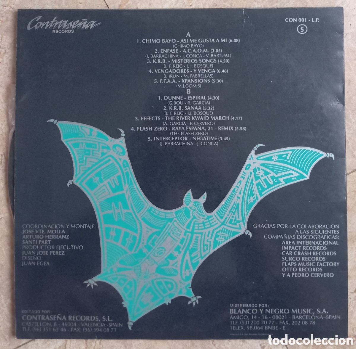 Discos de vinilo: TECHNO VALENCIA VOLUMEN 1 - Foto 2
