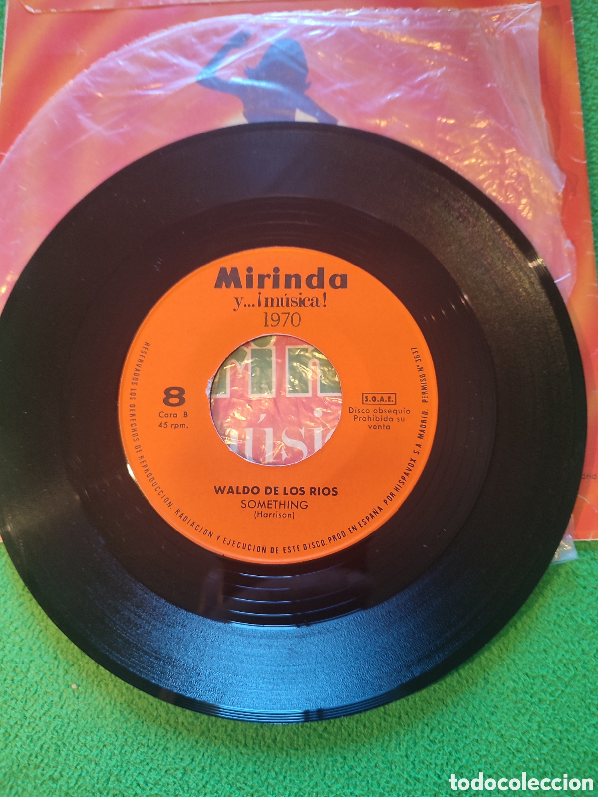 Discos de vinilo: Waldo de los R&iacute;os - Something / Jean - Foto 2