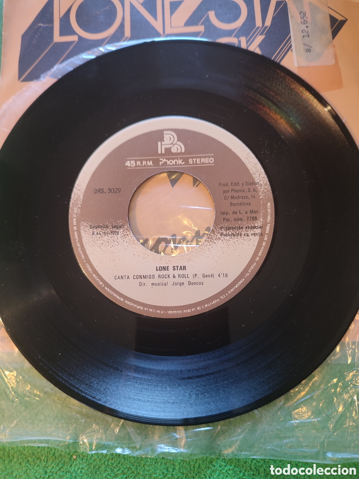 Discos de vinilo: Lone Star - Canta conmigo Rock & Roll - Foto 3